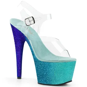 7" Ombre Glitter Heel (ADORE-708OMBRE)