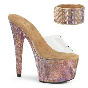 7" Stiletto Rhinestone Platform (BEJEWELED-712RS)