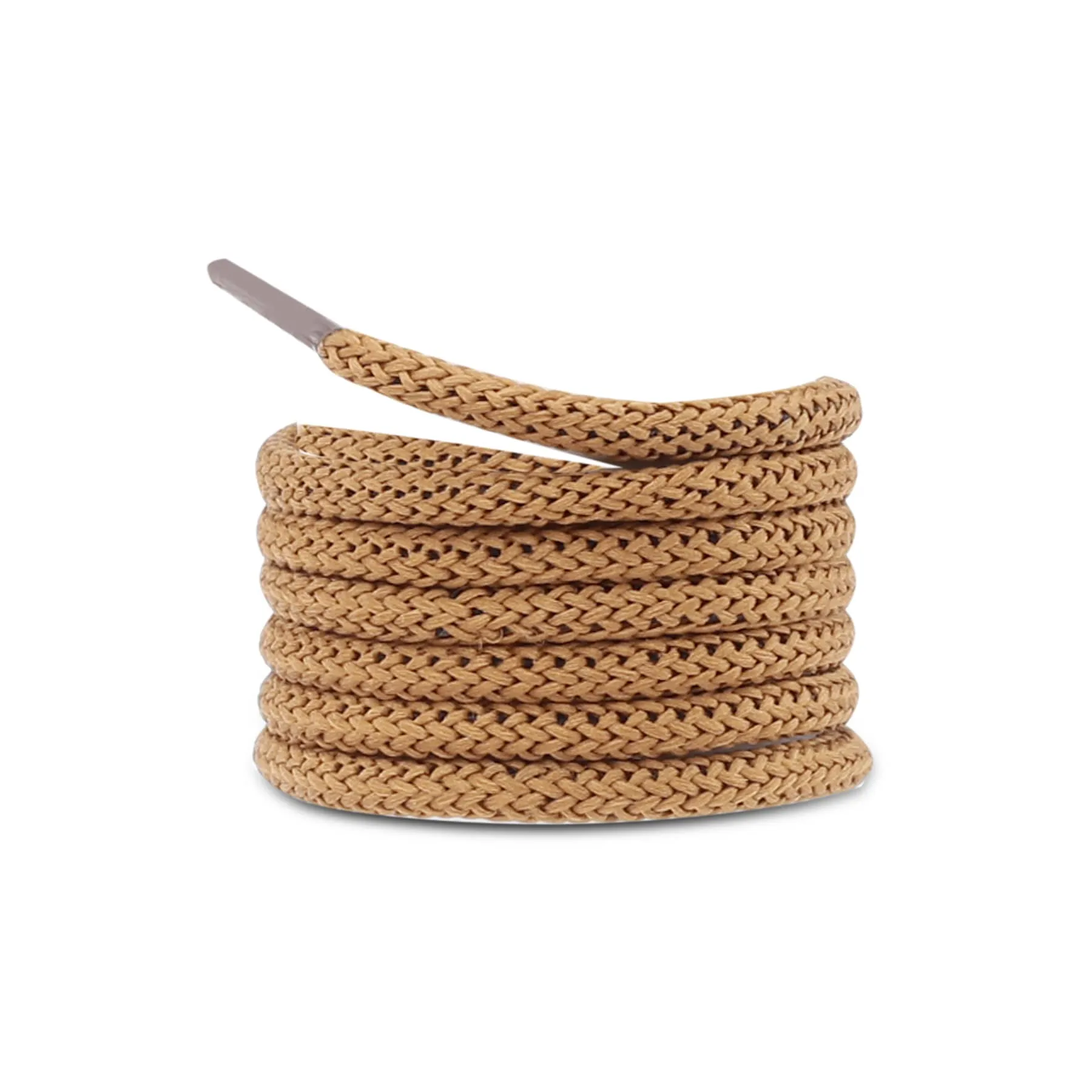 Bacca Bucci Sneaker Shoe Laces | Round | Golden-Brown & Black