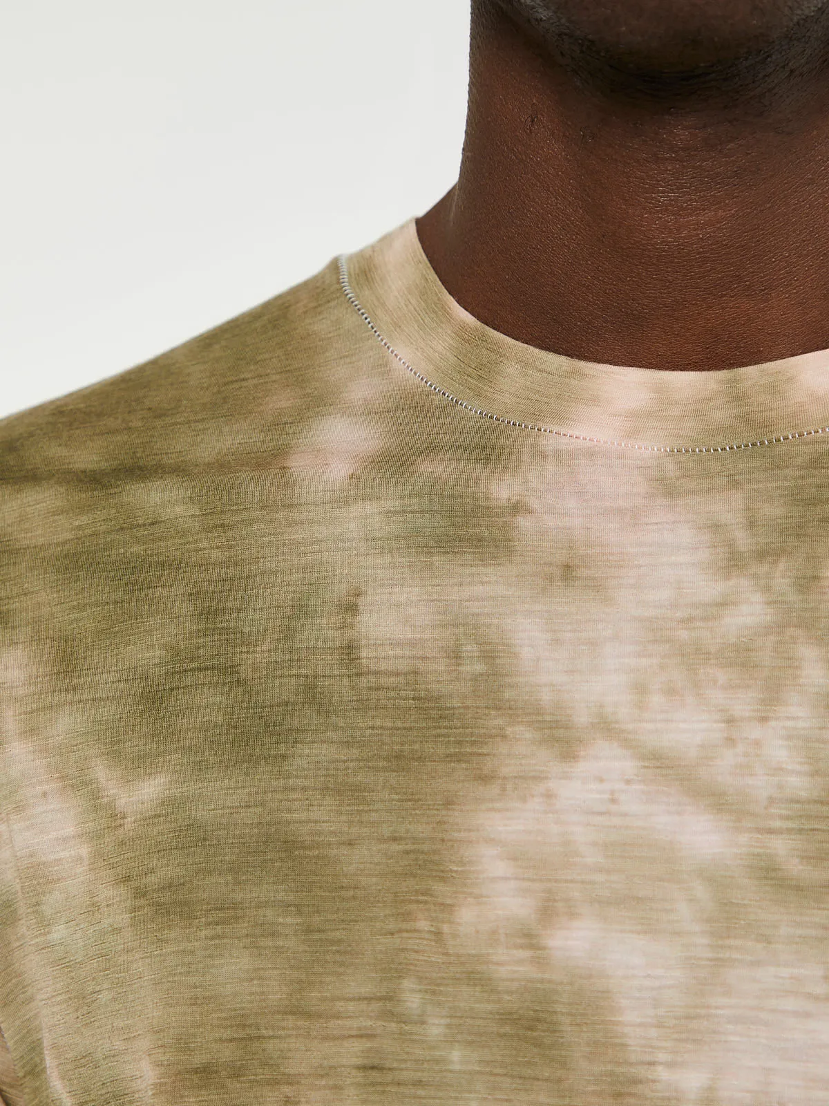 CloudMerino T-Shirt in Aloe Tie Dye