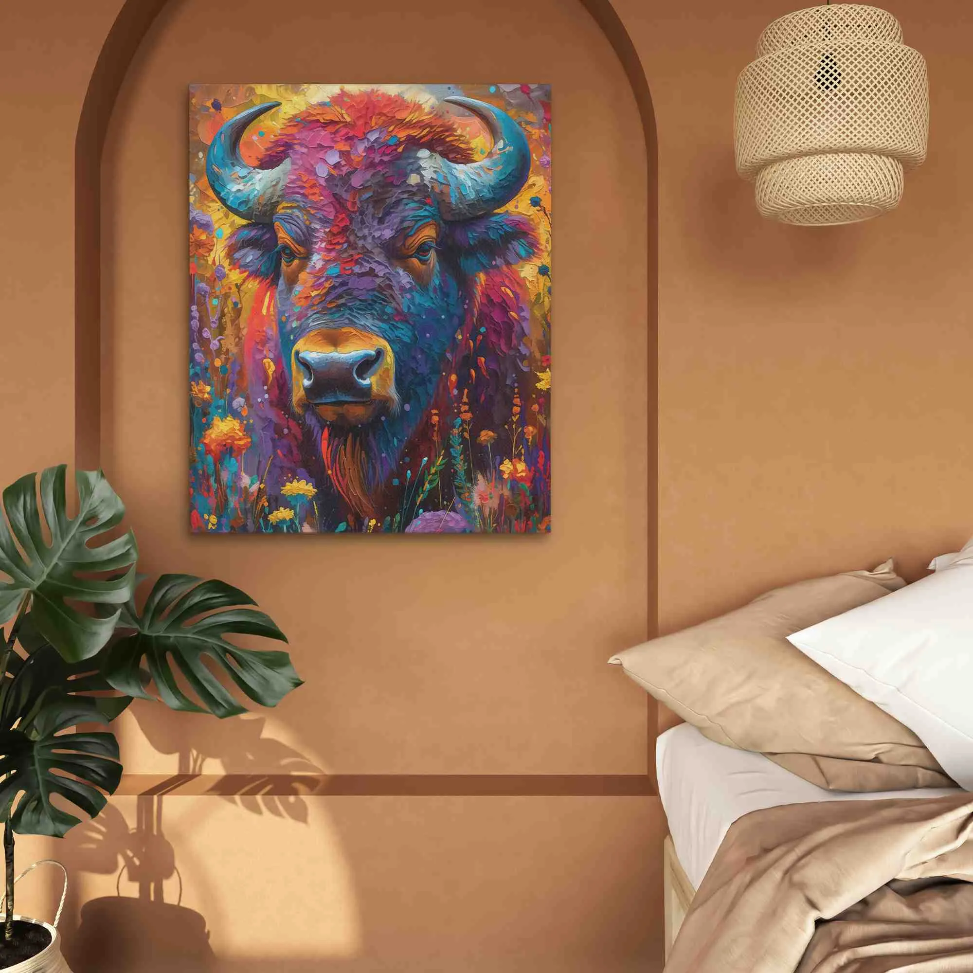 Colorful Buffalo