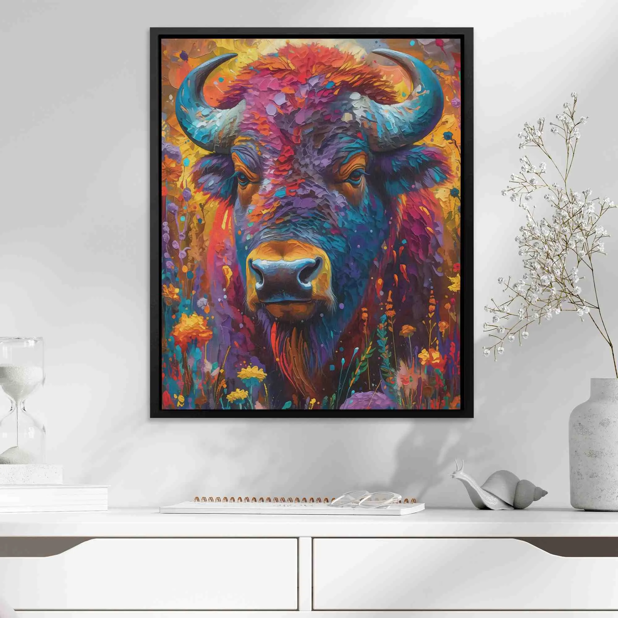 Colorful Buffalo