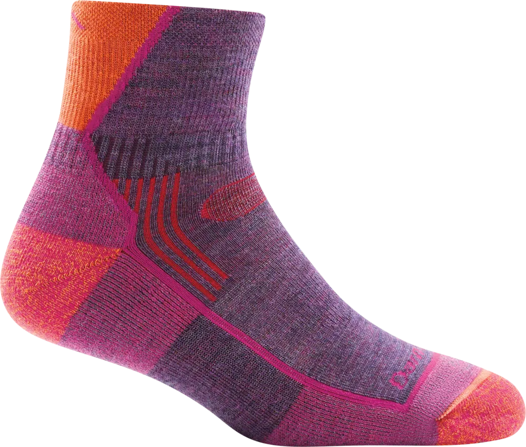 Darn Tough Womens Hiker 1/4 Cushion Socks