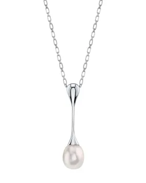 Freshwater Pearl Long Teardrop Pendant