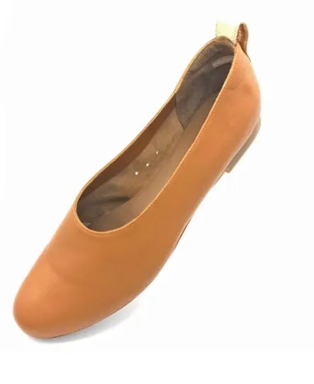 Golden Girl Ballet Flats