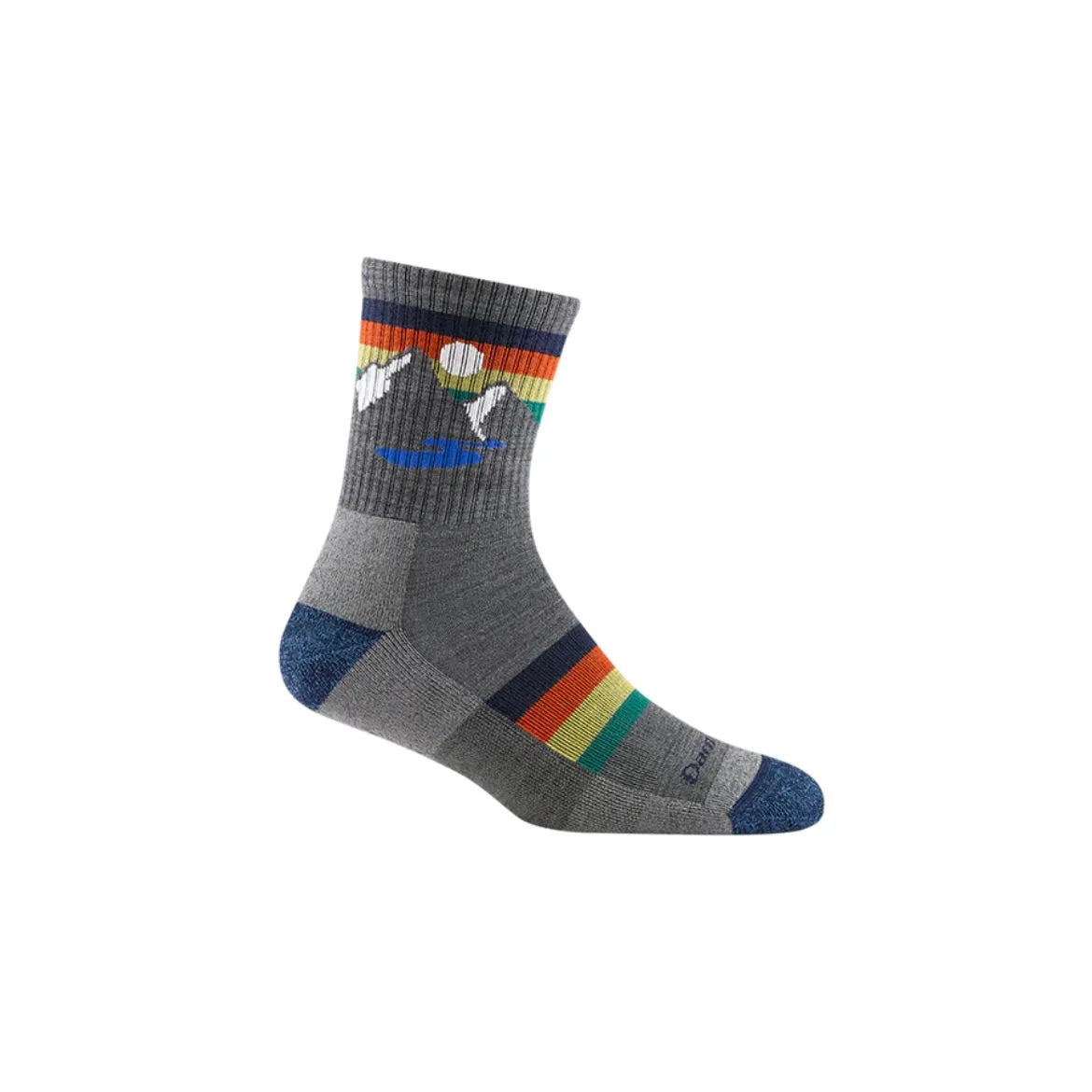 Kids Sunset Ridge Hiking Sock - Grey no