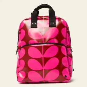 Lotta Backpack - Solid Stem Cerise