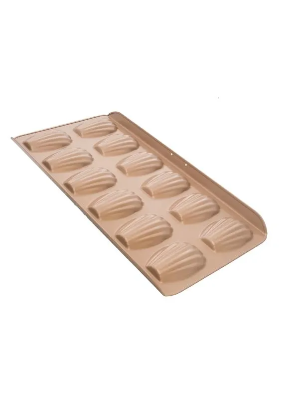 Pack of 2 Rose Gold Madeleine Trays