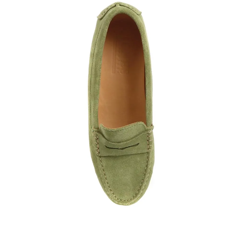 Penelopie Leather Moccasins - PENELOPIE / 322 368