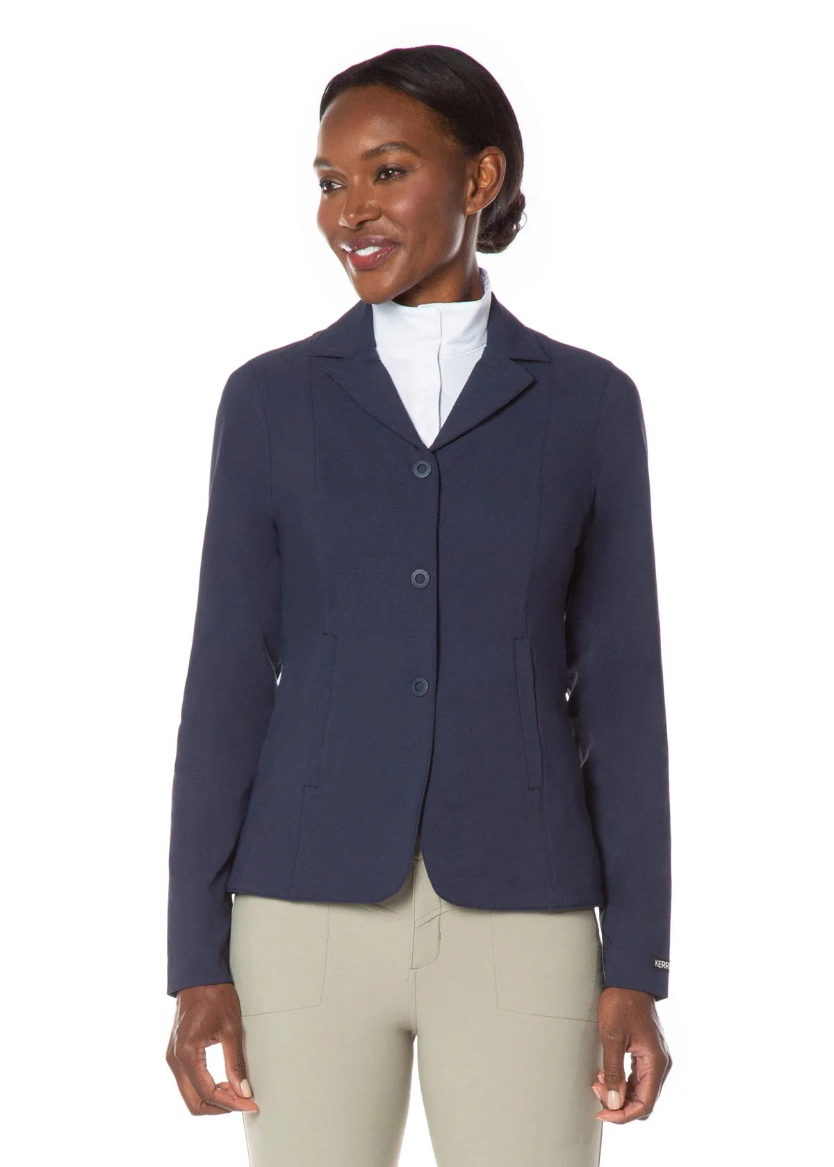 Petite Stretch Competitor Show Coat - 3 Snap