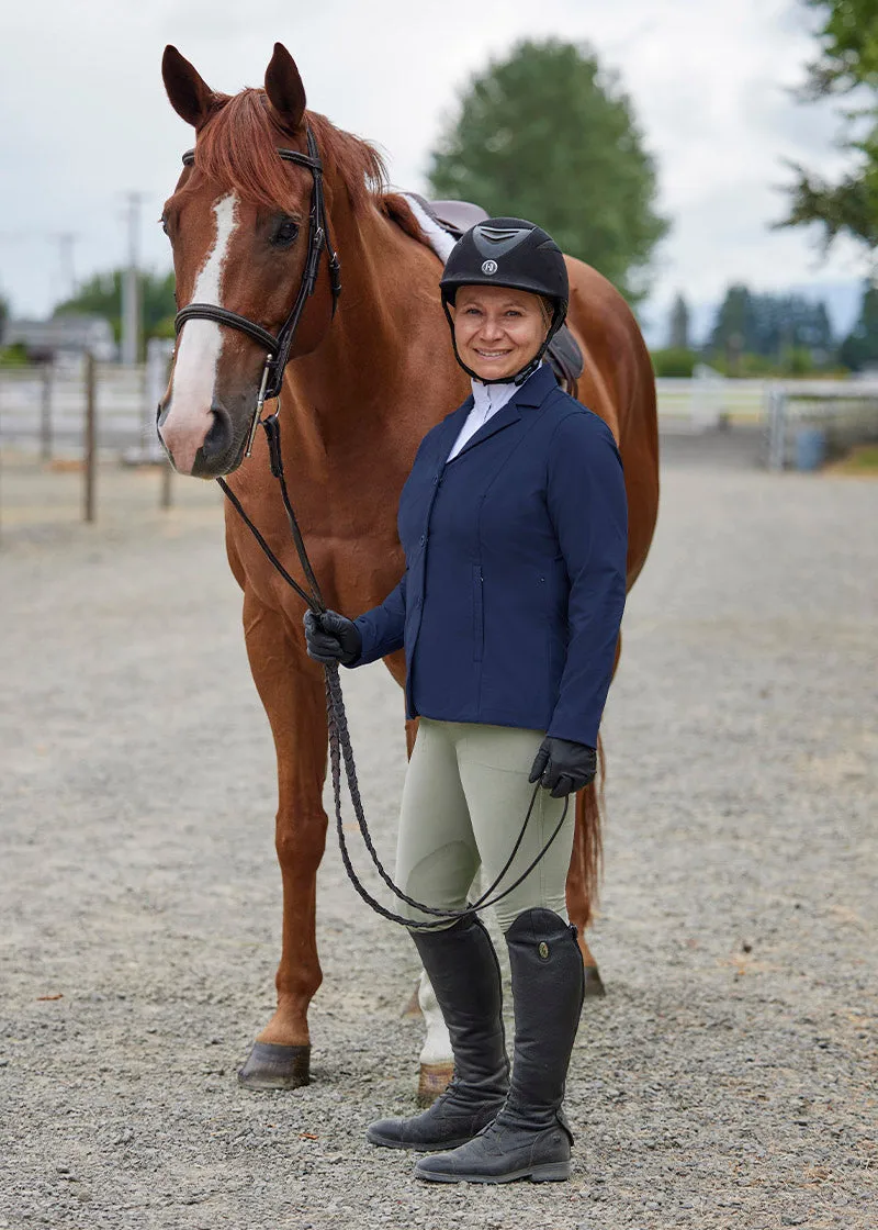 Petite Stretch Competitor Show Coat - 3 Snap