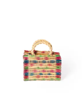 Portuguese small straw basket