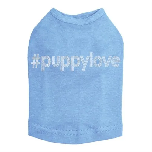 #puppylove - Rhinestone Dog Tank - Many Colors