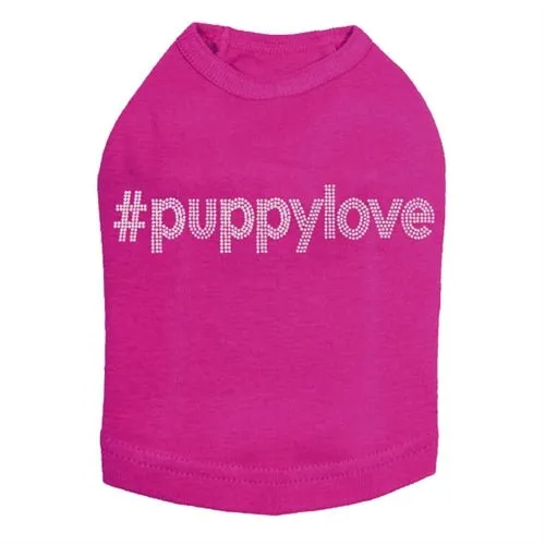 #puppylove - Rhinestone Dog Tank - Many Colors