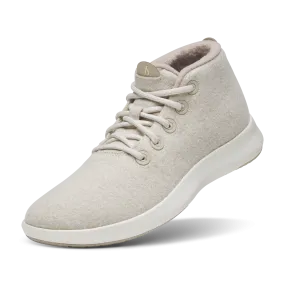 Women's Wool Runner-up Mizzles - Stony Cream (Natural White Sole)